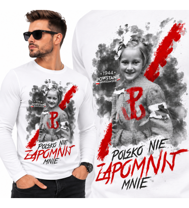 LONGSLEEVE PATRIOTYCZNY  POLSKO NIE ZAPOMNIJ MNIE